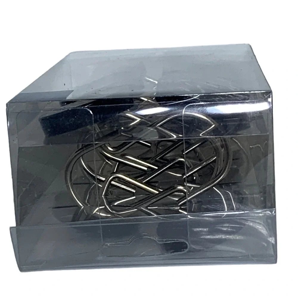 Today’s Living Black Marble Silver Metallic Silver Elite Shower Curtain Hooks